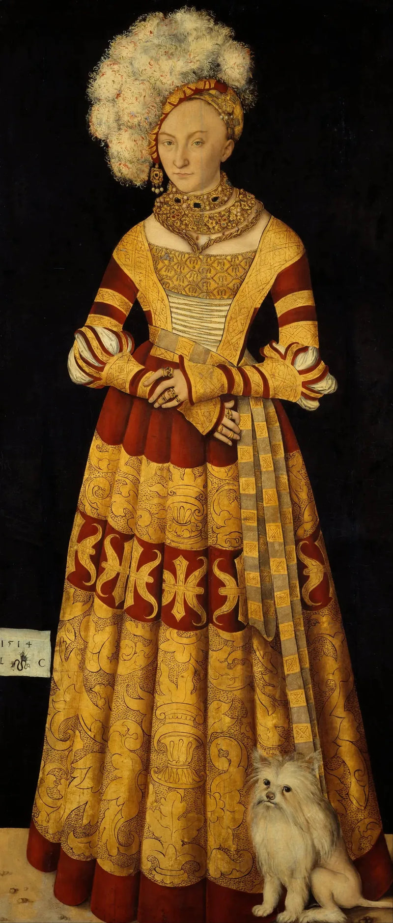 Catherine de Mecklembourg (1487-1561) - Lucas Cranach l'Ancien