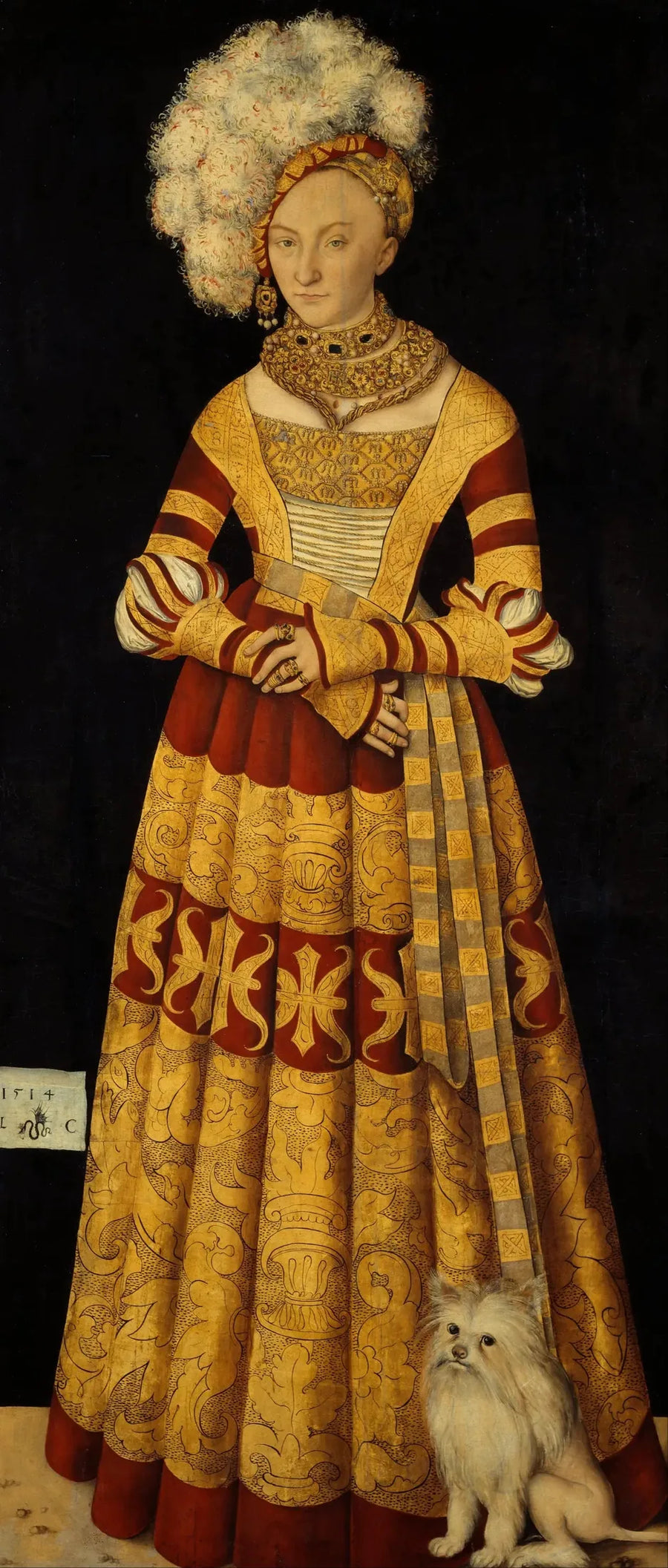 Catherine de Mecklembourg (1487-1561) - Lucas Cranach l'Ancien