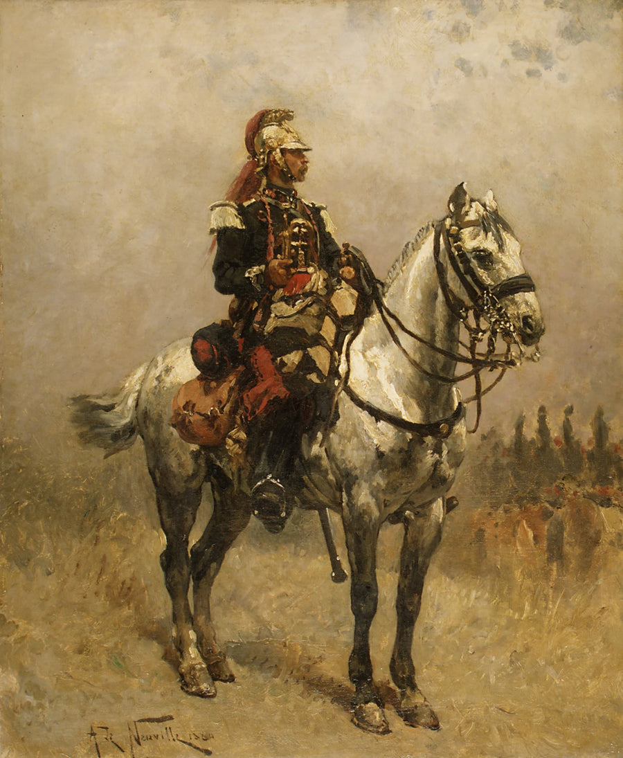 A Cavalryman - Alphonse-Marie-Adolphe de Neuville