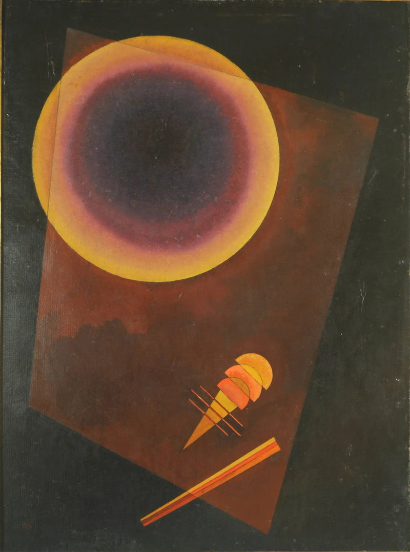 Cerchio (con marrone) - Vassily Kandinsky