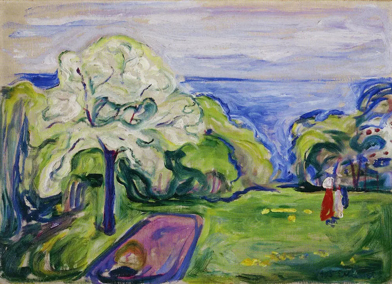 Ciliegio in fiore - Edvard Munch