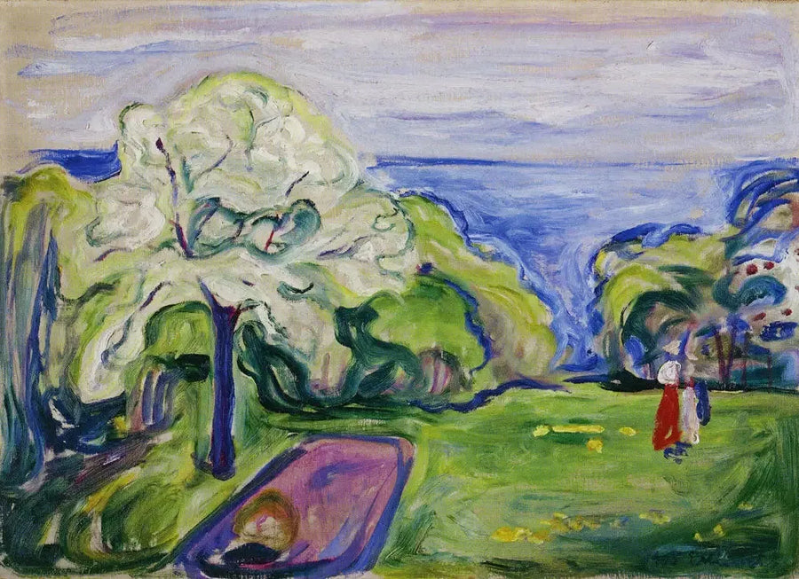 Ciliegio in fiore - Edvard Munch