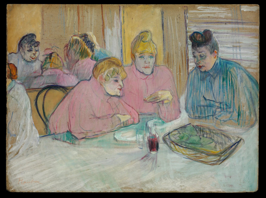 Queste Dame nel Refettorio - Henri de Toulouse-Lautrec