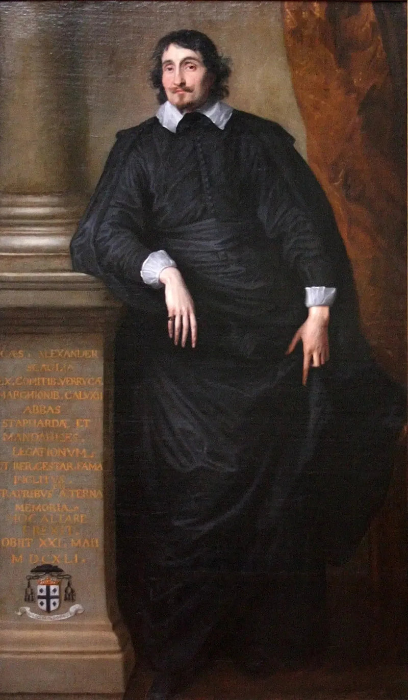 Cesare Alessandro Scaglia di Verrua, abbé de Staffarda e Mandanici - Antoine van Dyck