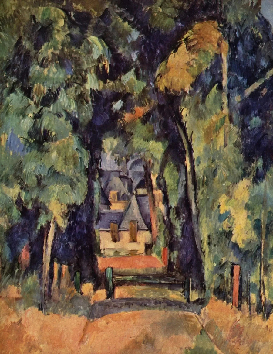 Viale a Chantilly - Paul Cézanne