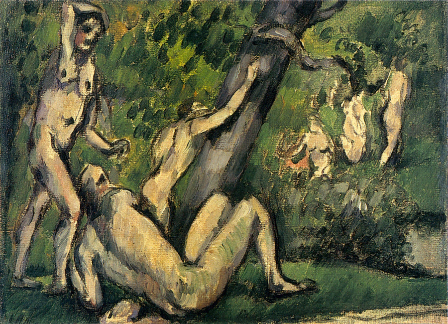 Il bagno - Paul Cézanne