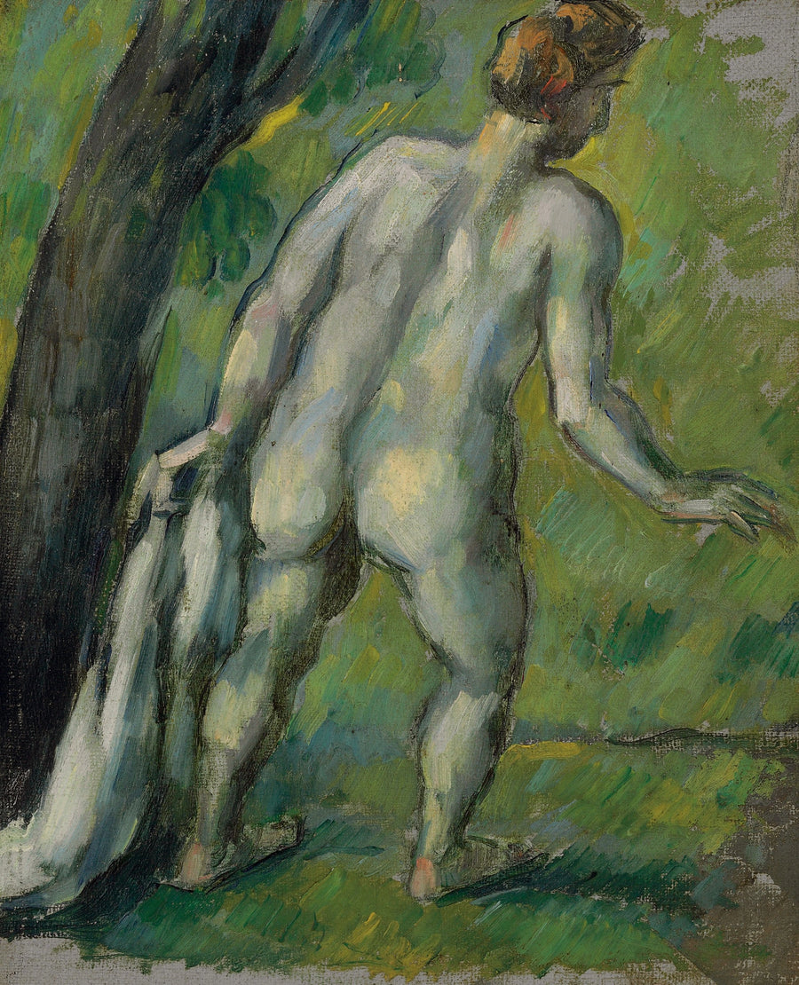 Bagnante, vista da dietro - Paul Cézanne