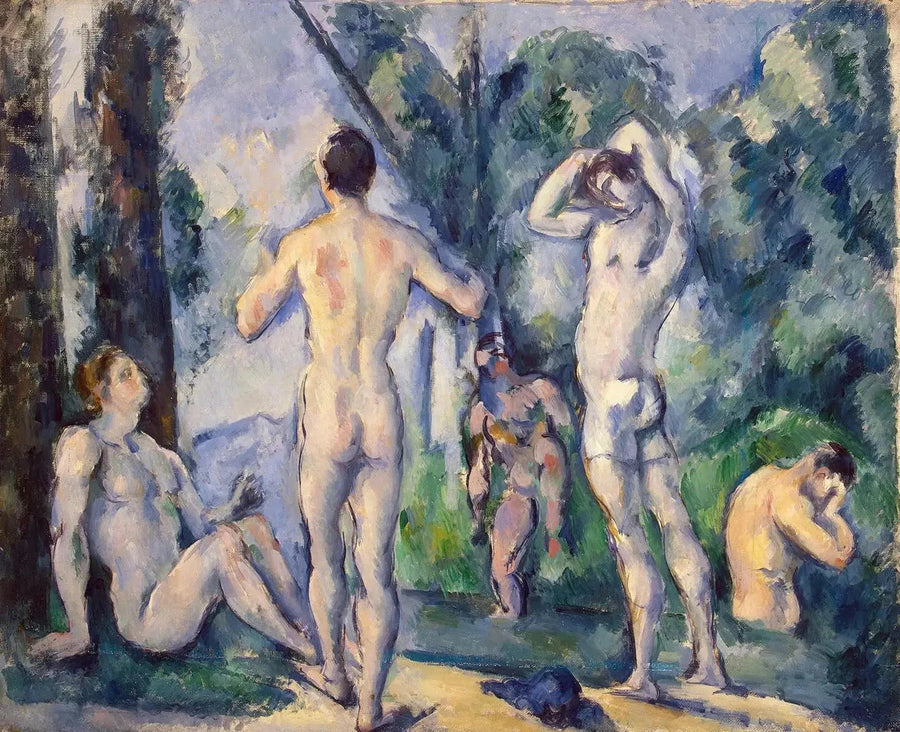 I Bagnanti all'aperto - Paul Cézanne