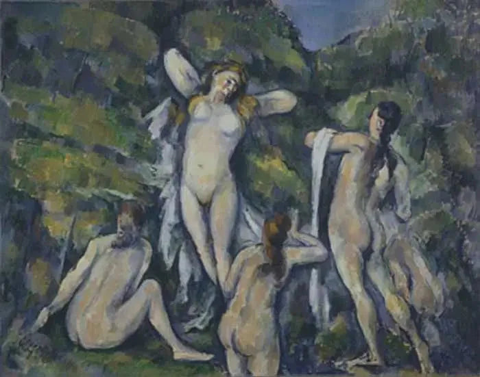 Le Bagnanti - Paul Cézanne
