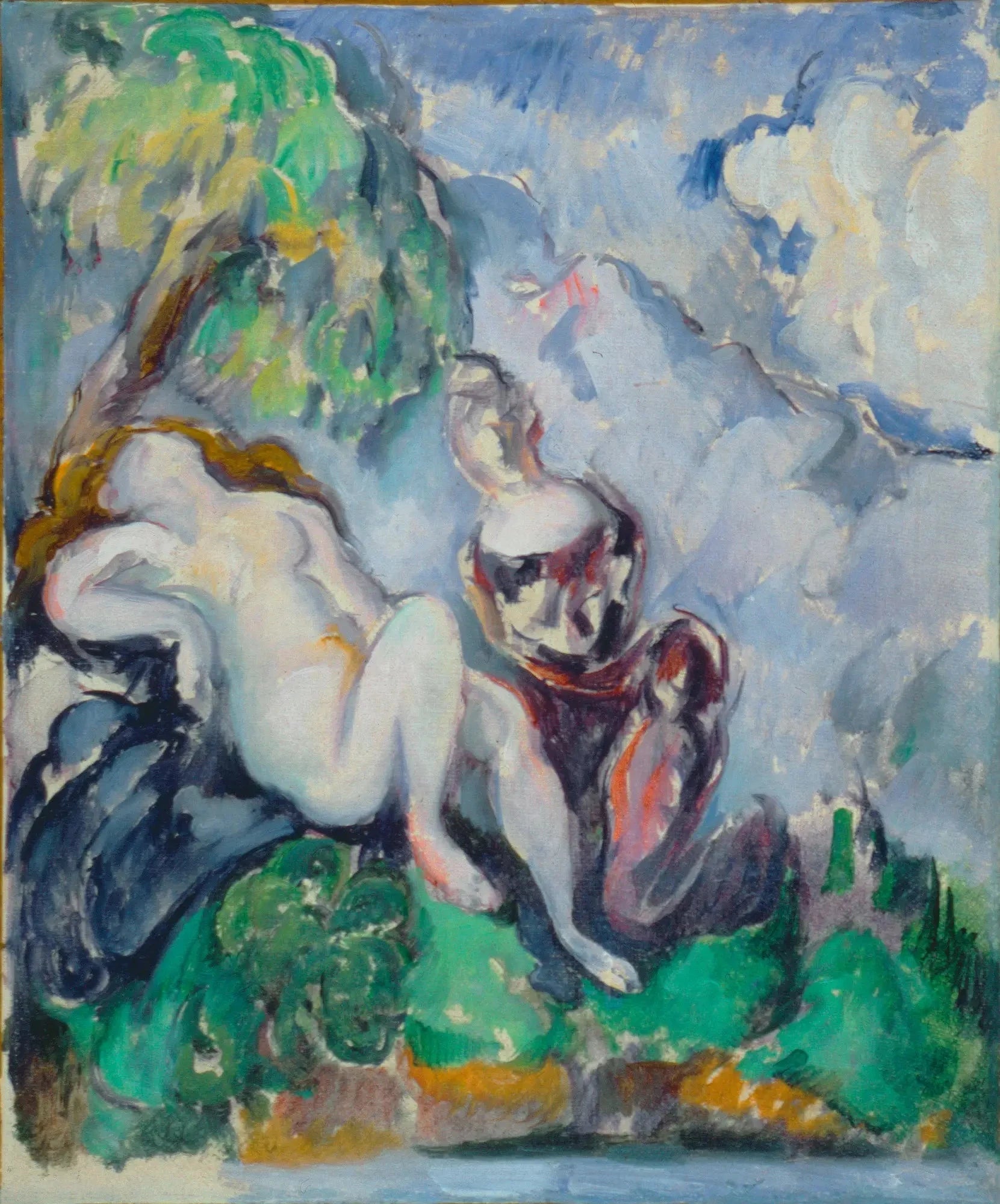 Bethsabée 1885–1890 Paul Cézanne musée d’Orsay RF 1982 45 – reproduction peinture à l’huile sur toile