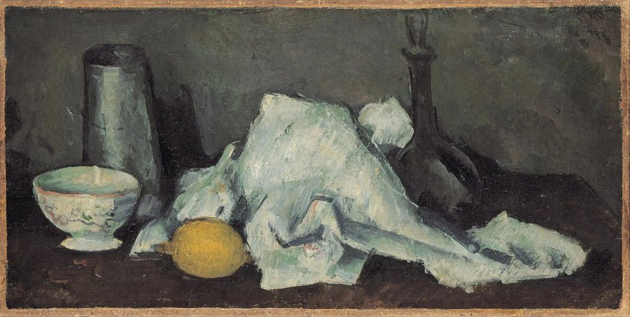 Scatola di latte e limone, II - Paul Cézanne