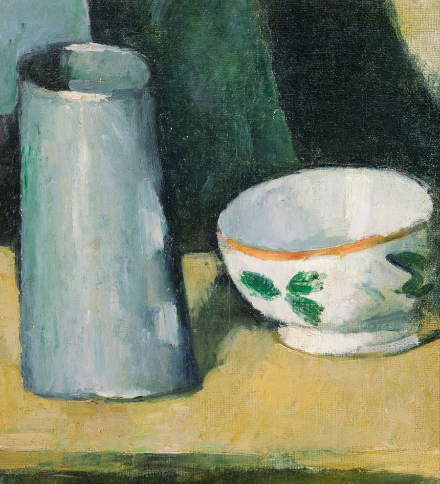 Ciotola e scatola del latte - Paul Cézanne