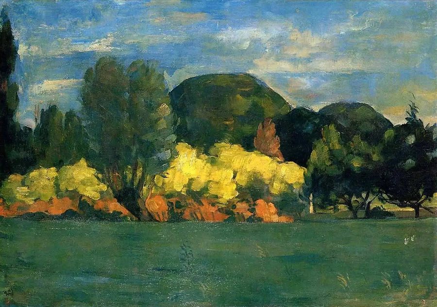 Boschetto al Jas de Bouffan - Paul Cézanne