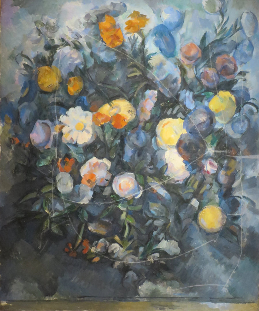 Bouquet di fiori, da Delacroix - Paul Cézanne