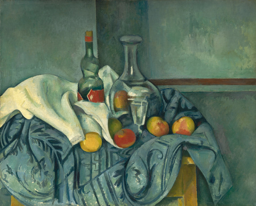 La Bottiglia di menta piperita - Paul Cézanne