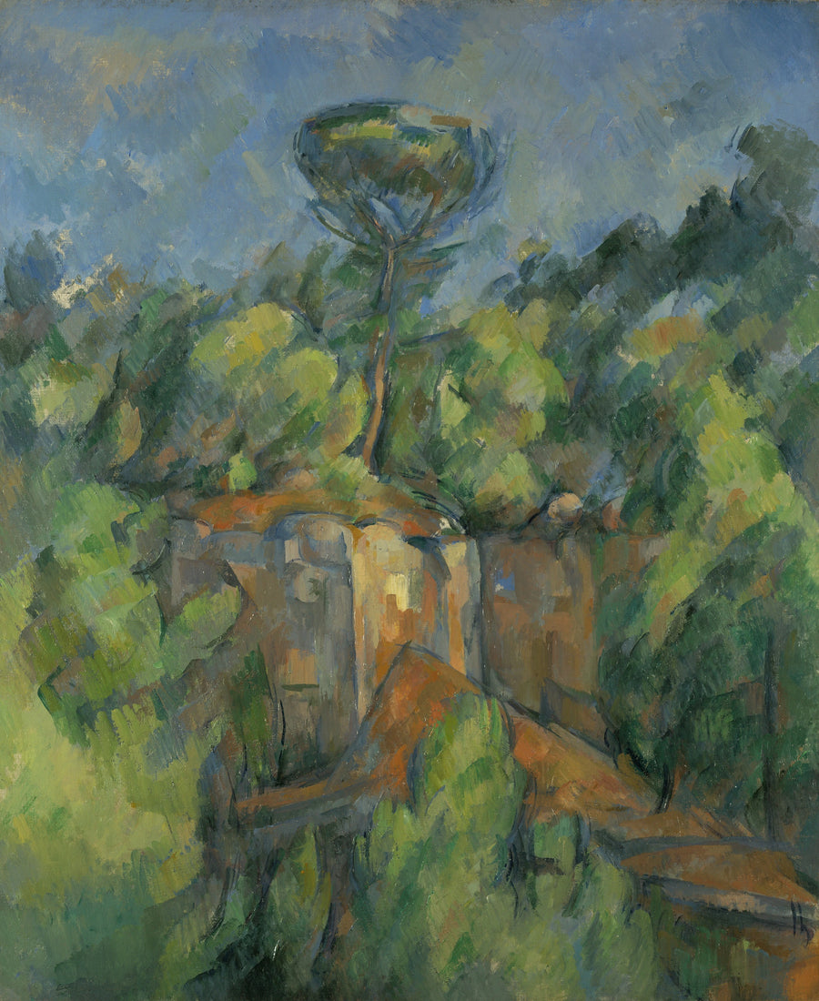 Cava di Bibémus - Paul Cézanne