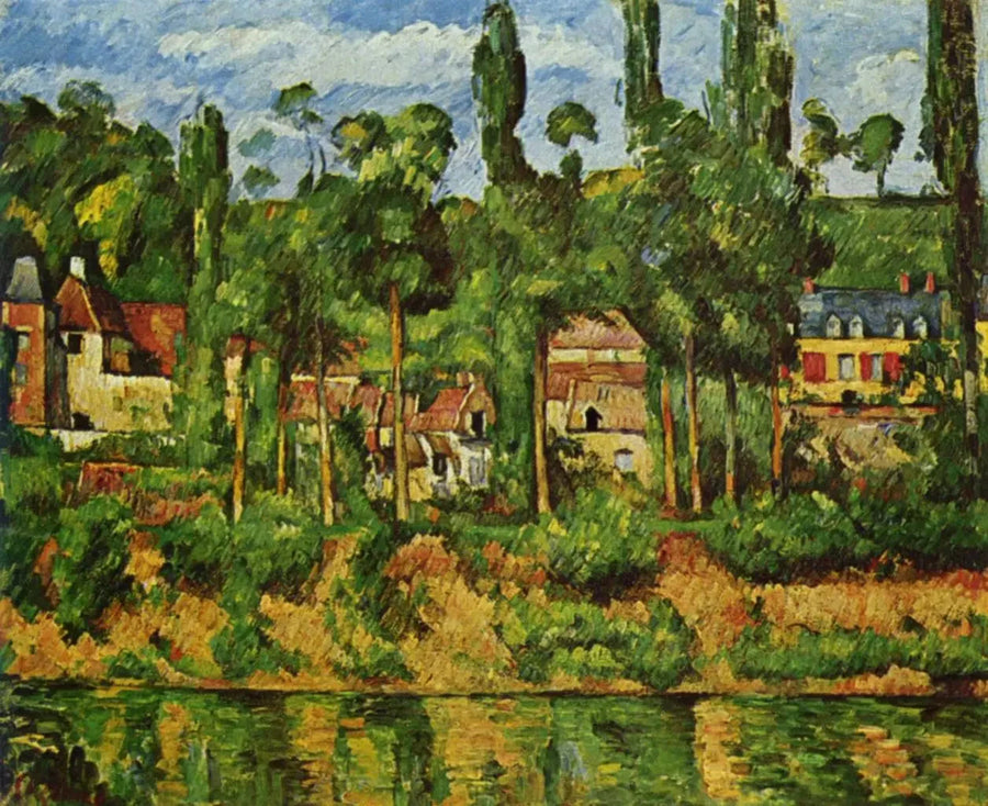 Il Castello di Médan - Paul Cézanne