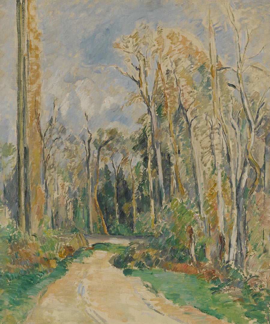 Sentiero all'ingresso della foresta - Paul Cézanne