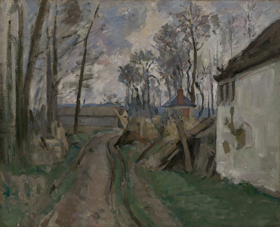 La Strada del villaggio - Paul Cézanne