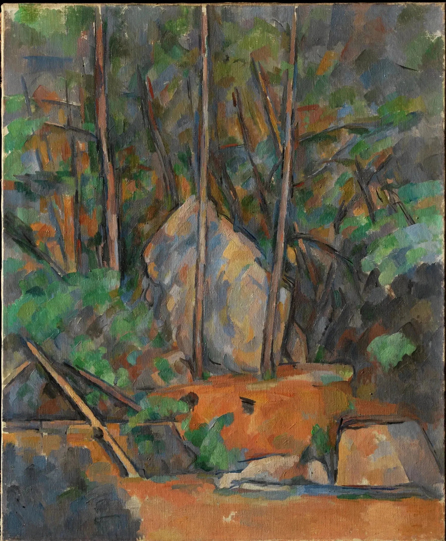 La Citerne nel parco del Château Noir - Paul Cézanne