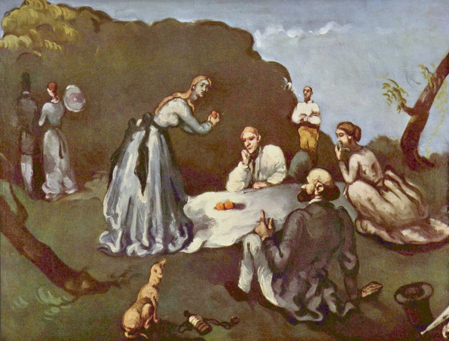 Il Pranzo sull'erba - Paul Cézanne