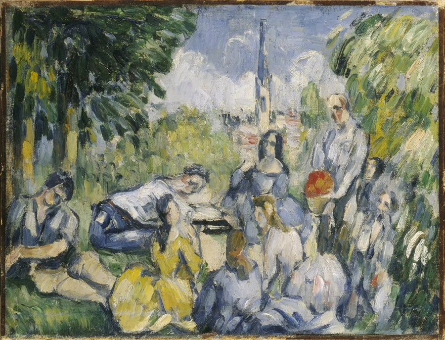 Il Pranzo sull'erba - Paul Cézanne