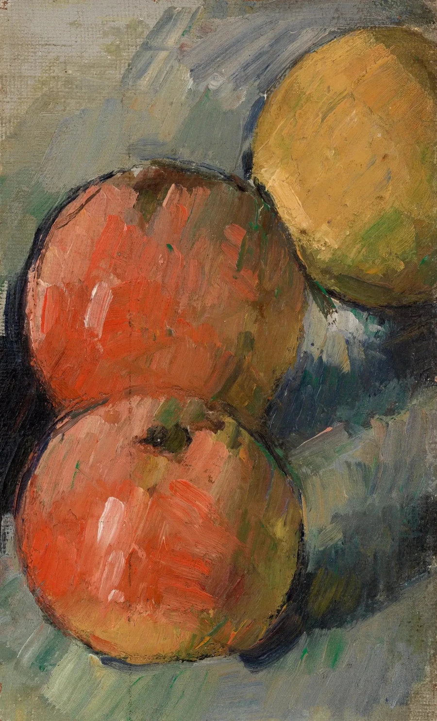 Due mele e mezza - Paul Cézanne