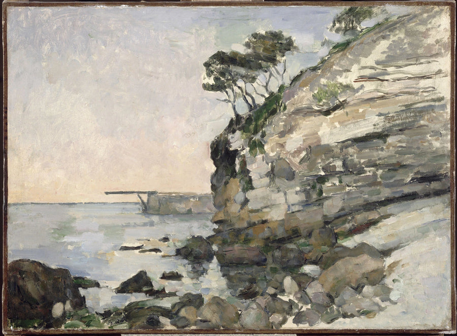 L'Estaque, effetto della sera - Paul Cézanne