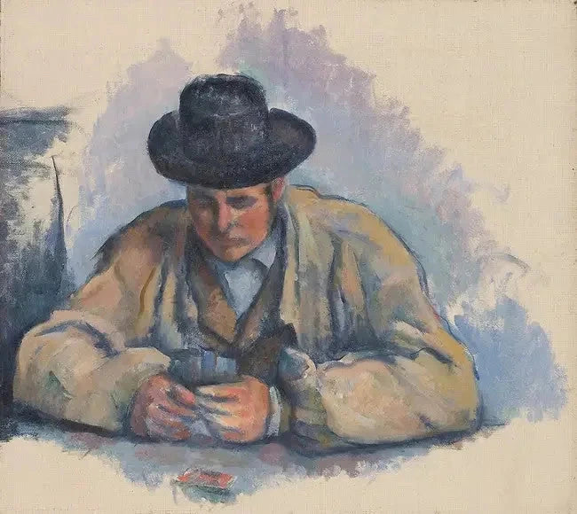 Il giocatore di carte - Paul Cézanne