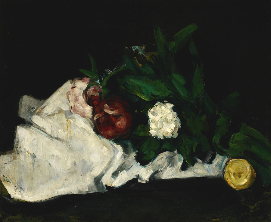 Fiori e frutti - Paul Cézanne
