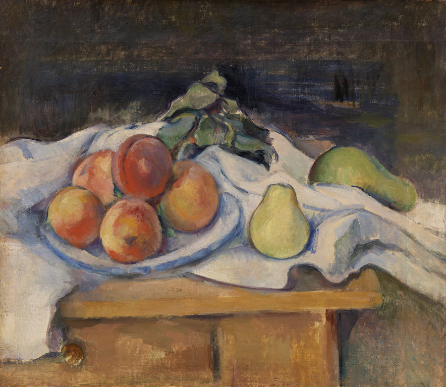 Frutta sul tavolo - Paul Cézanne