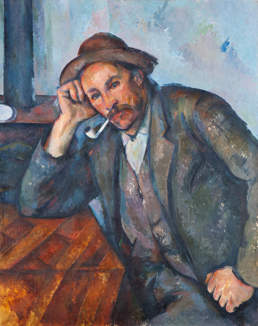 Il Fumatore appoggiato - Paul Cézanne