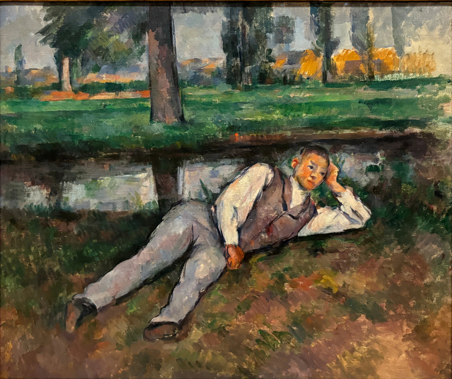 Ragazzo sdraiato - Paul Cézanne