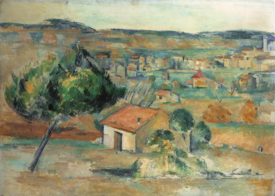 Gardanne vista dal Claou - Paul Cézanne