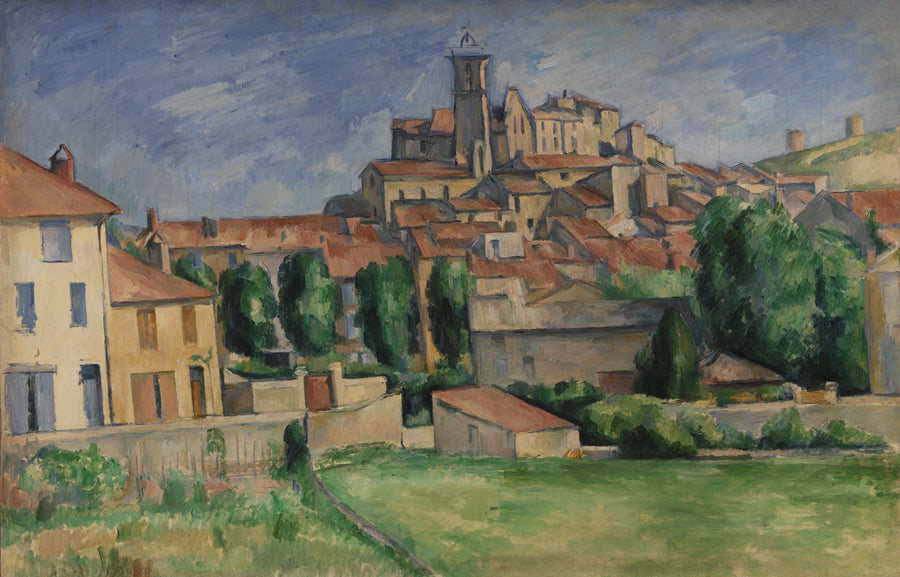 Gardanne (vista orizzontale). - Paul Cézanne