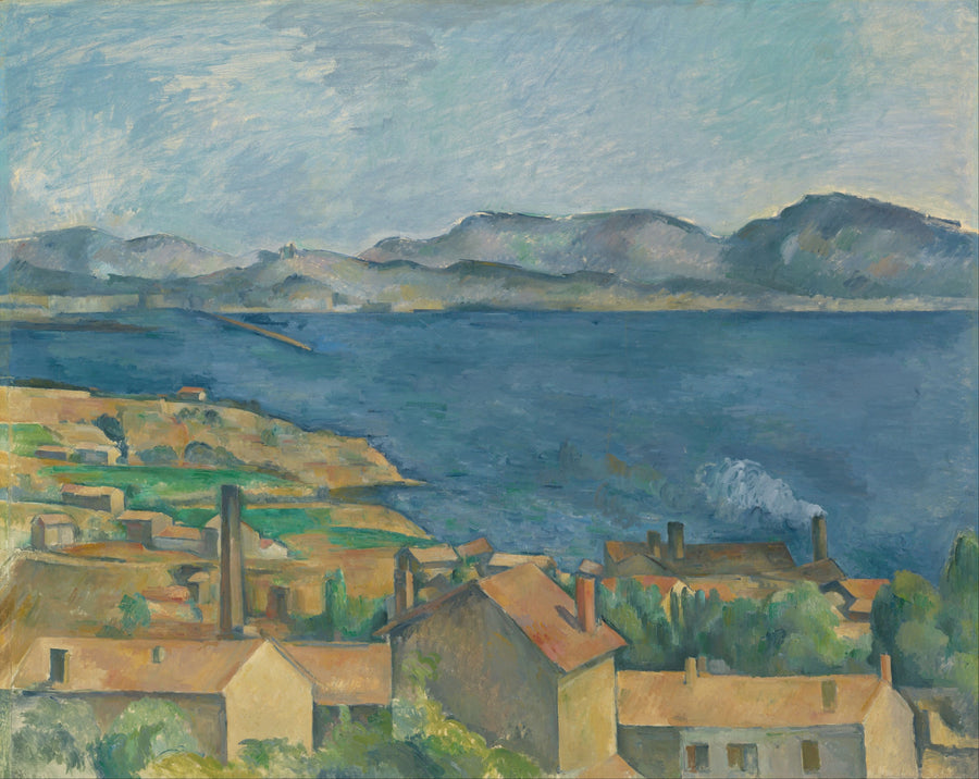Il Golfo di Marsiglia visto da l'Estaque - Paul Cézanne