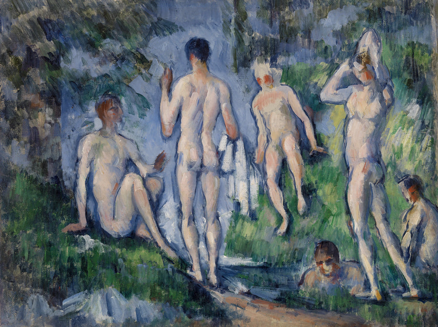 Gruppo di bagnanti - Paul Cézanne