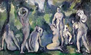 Gruppo di bagnanti - Paul Cézanne