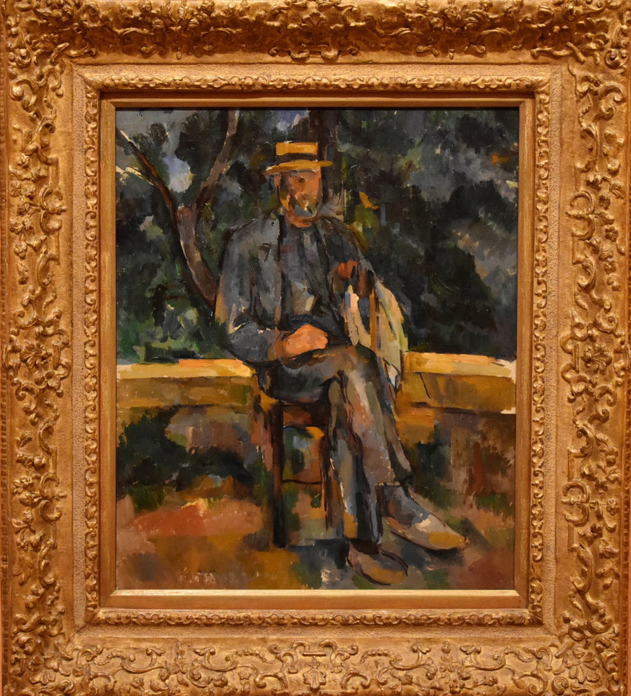 Uomo seduto - Paul Cézanne