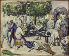 Gli ubriaconi, 1876 -1877 - Paul Cézanne