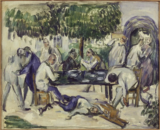 Gli ubriaconi, 1876 -1877 - Paul Cézanne
