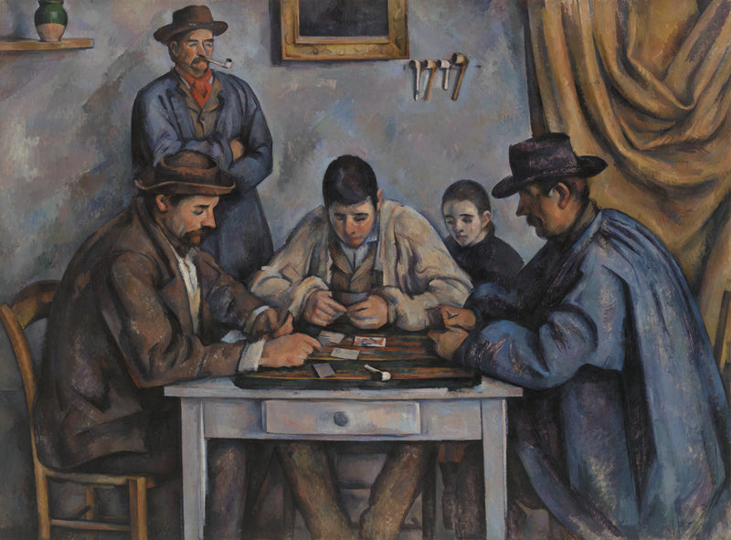 I giocatori di carte - Paul Cézanne