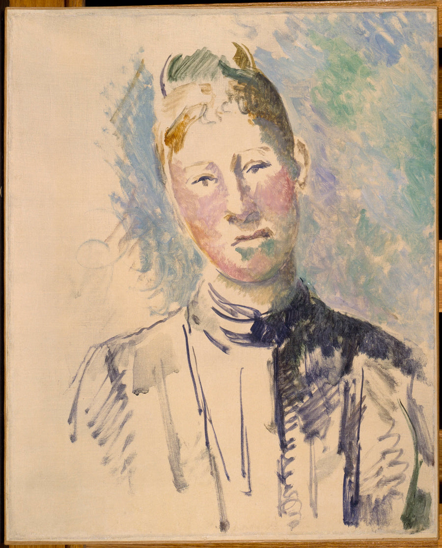 Signora Cézanne - Paul Cézanne