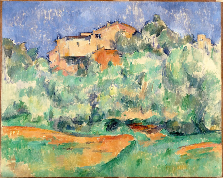 Maison de Bellevue e colombaia - Paul Cézanne