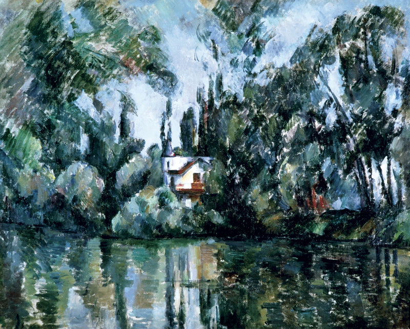Casa sul bordo della Marna - Paul Cézanne