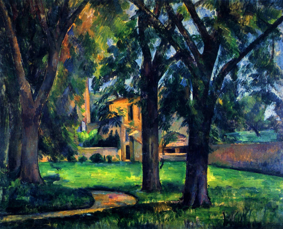 Castagni e fattoria del Jas de Bouffan - Paul Cézanne