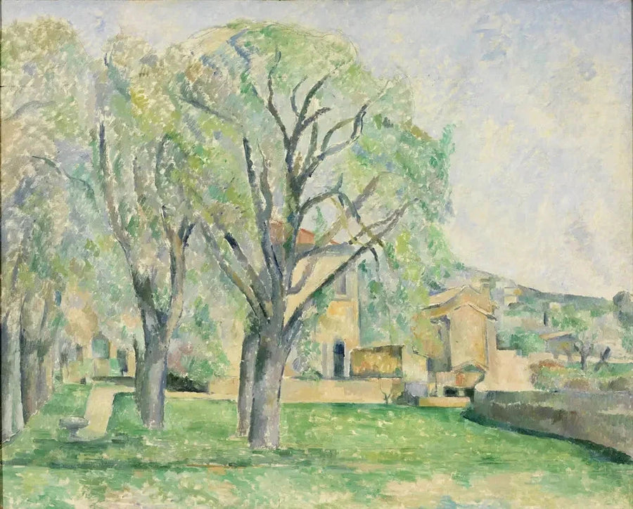 Castagni e fattoria del Jas de Bouffan - Paul Cézanne