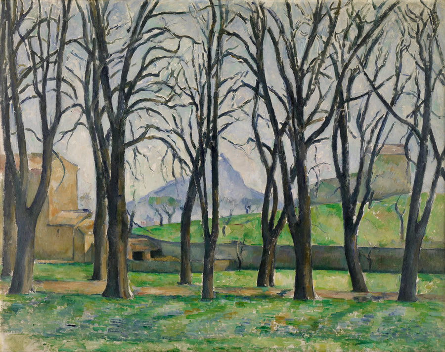 I Marroni del Jas de Bouffan in inverno - Paul Cézanne
