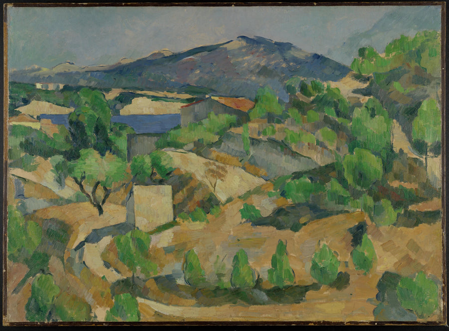 La Diga di François Zola - Paul Cézanne