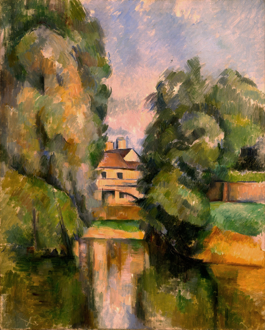 Il Mulino bruciato a Maisons-Alfort - Paul Cézanne